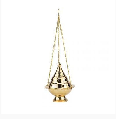 Benjamin - Brass Hanging Cone Burner 67214