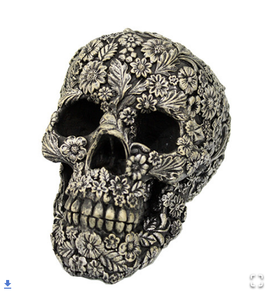 Pacific - Floral Skull 11510