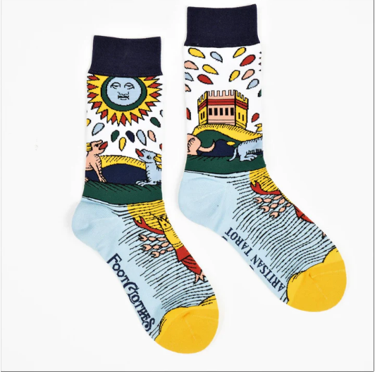 FootClothes - La Lune Artisan Tarot Socks