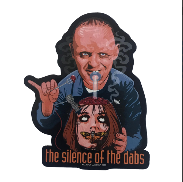Kill Your Culture - Silence of the Dabs Decal Sticker