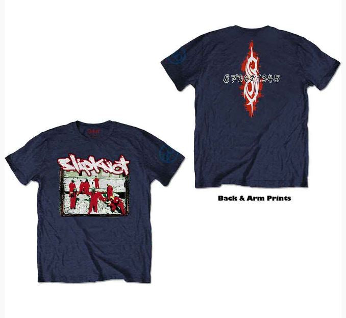 Rock Off - Slipknot "20th Anniversary Red Jump Suits" Unisex T-Shirt