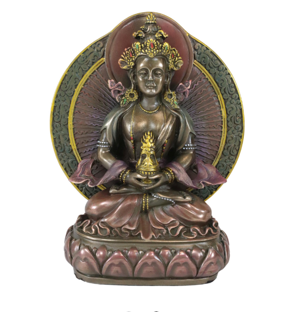 Amitayus Buddha of Longevity Bronze Statue - 9008