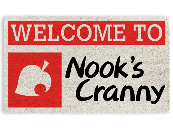 Welcome to Nook's Cranny Doormat