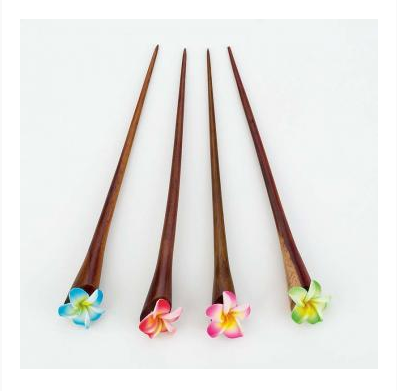 Benjamin - Frangipani Flower Hair Stick