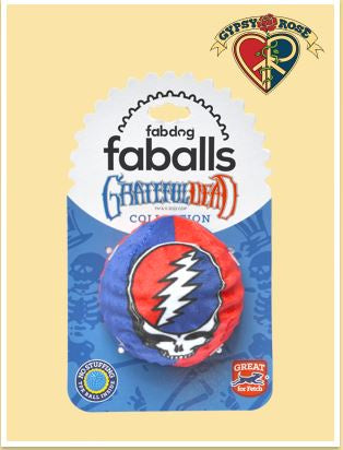 Grateful Dead - SYF Small Ball Dog Toy Pet