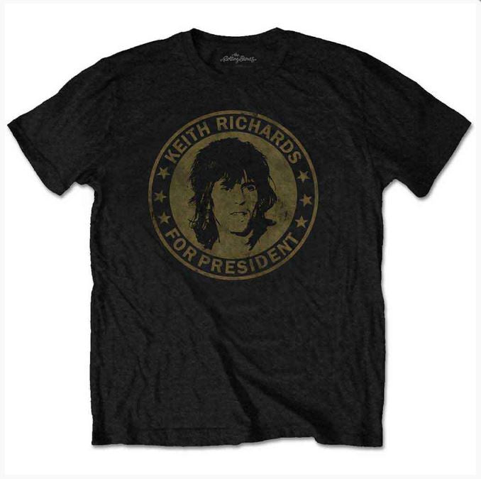 Rock Off - The Rolling Stones 'Keith for President' Kids T-Shirt