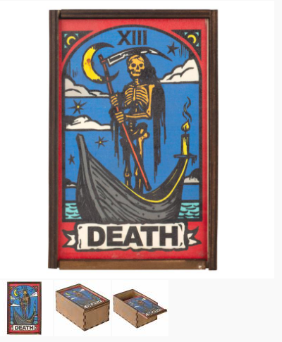 Benjamin - Death Tarot Card Box 63030