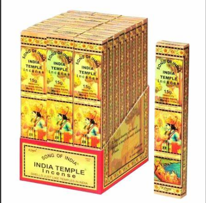 Song of India - India Temple Incense Pack 15 Gram