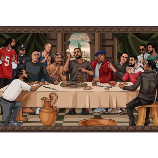 Last Supper of Hip Hop Poster