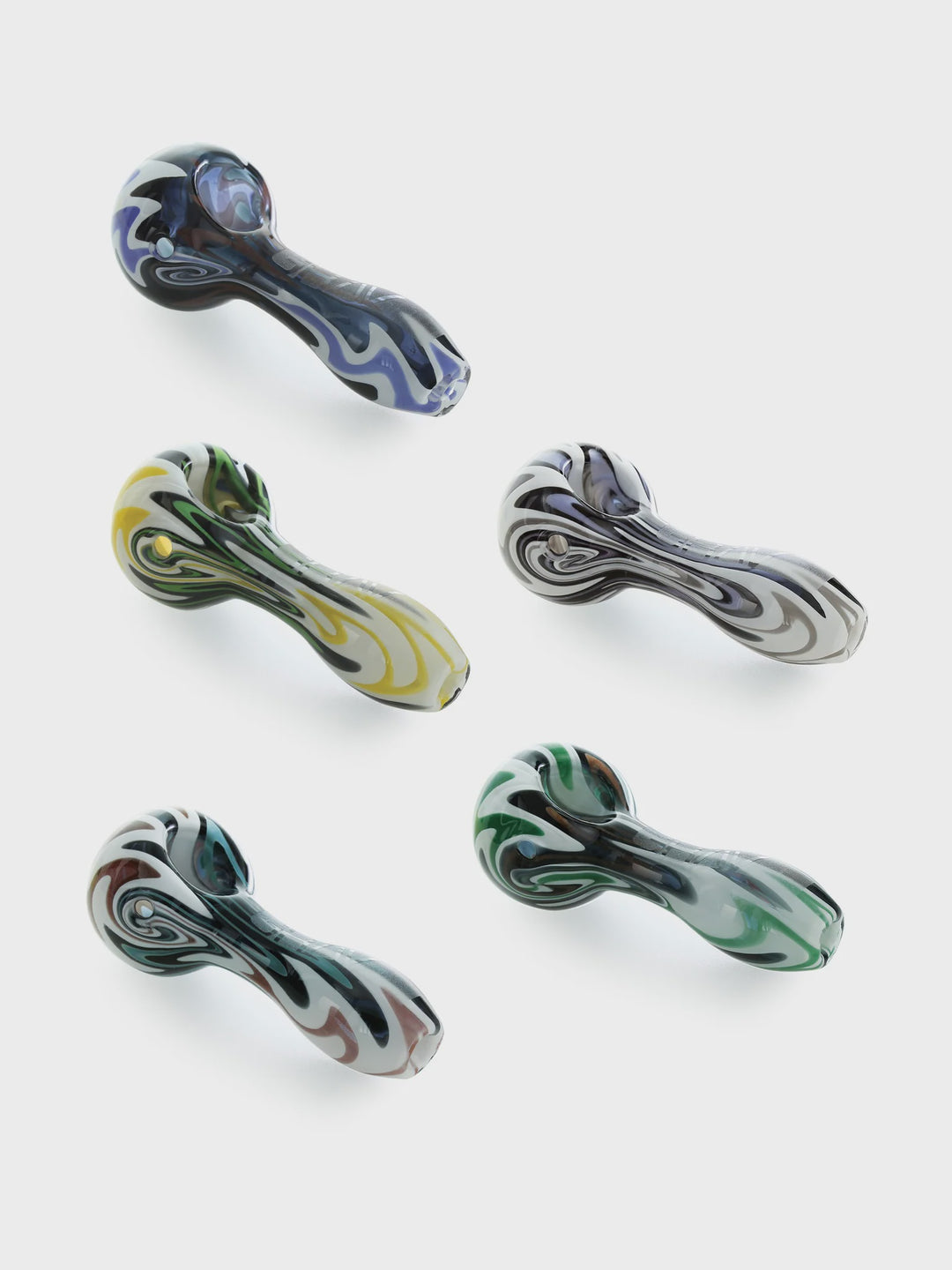 Grav WigWag Glass Spoon Pipe