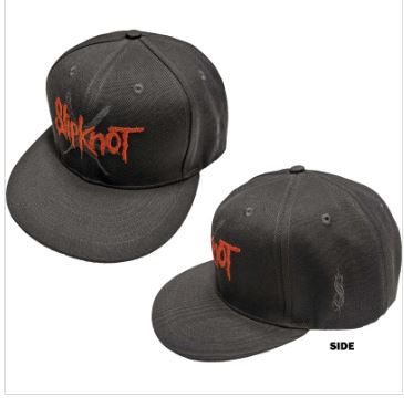 Rock Off - Slipknot 9 Point Star Orange Logo Unisex Snapback Cap