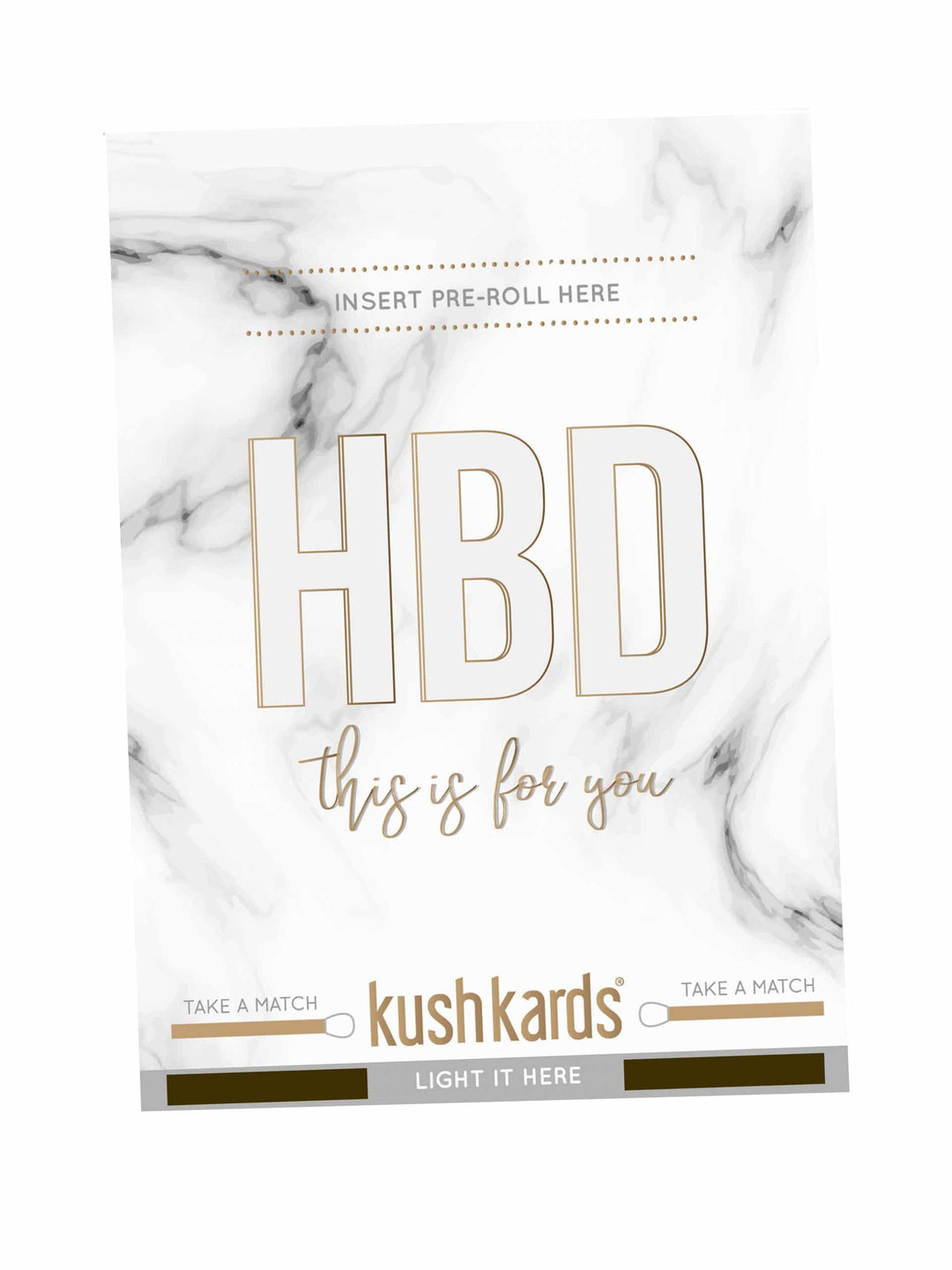 Kush Kards - HBD Birthday Cannabis Greeting Card