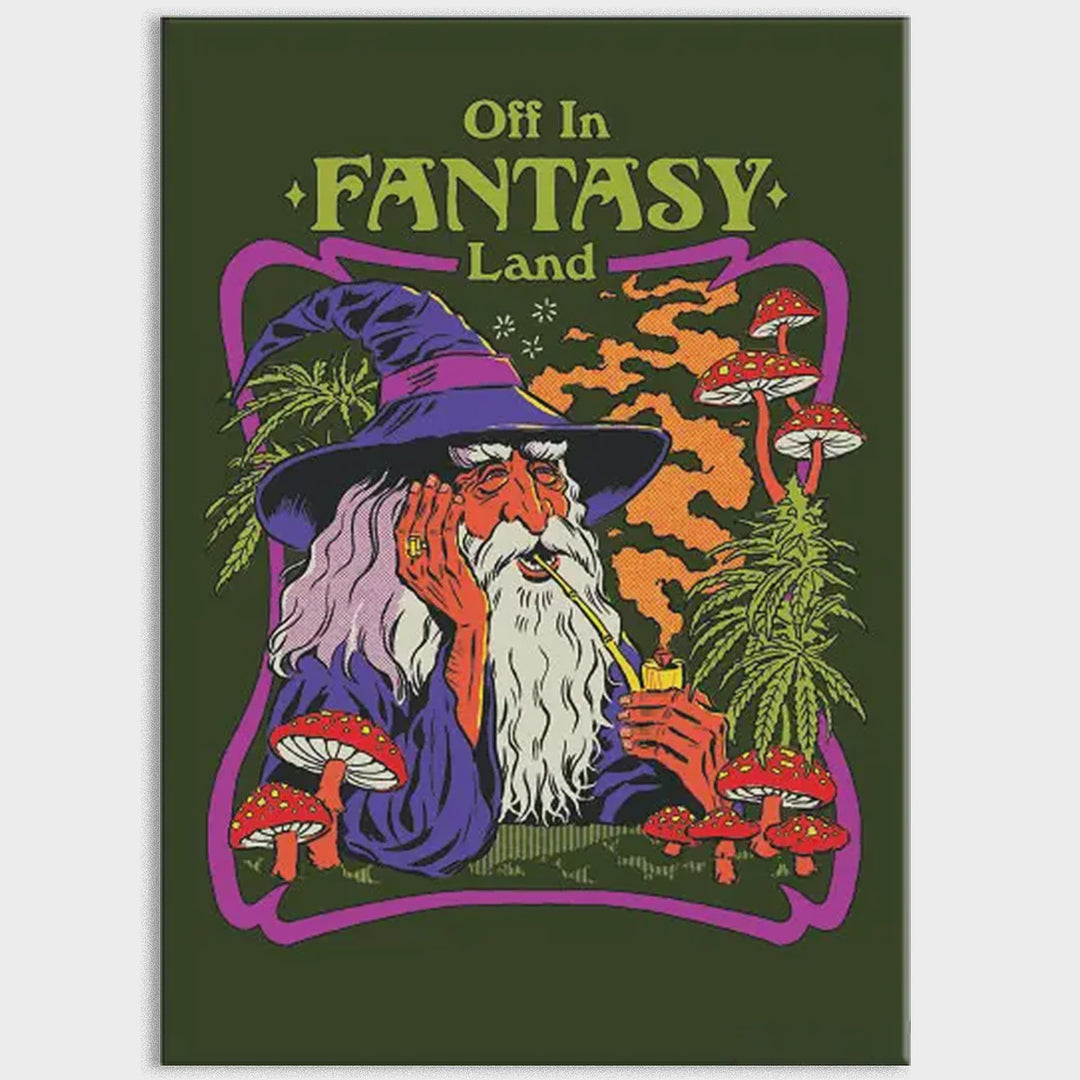 Off In Fantasy Land Magnet