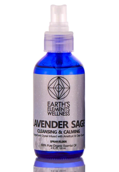 Earth's Elements - Lavender Sage Wellness Essential Oil Spray