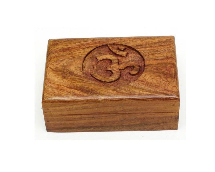 RExpo - Sheesham Om Wood Box
