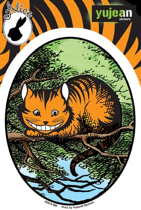 Jasmine's Cheshire Cat Sticker