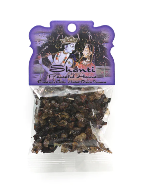 Prabhuji's Gifts - Peaceful Home Resin Incense 1.2oz bag