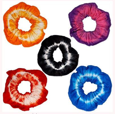 Pichincha - Tie Dye Stripe Hair Scrunchie