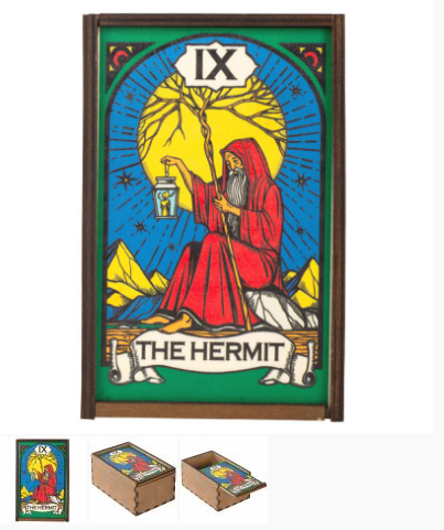 Benjamin - The Hermit Tarot Card Box 63020