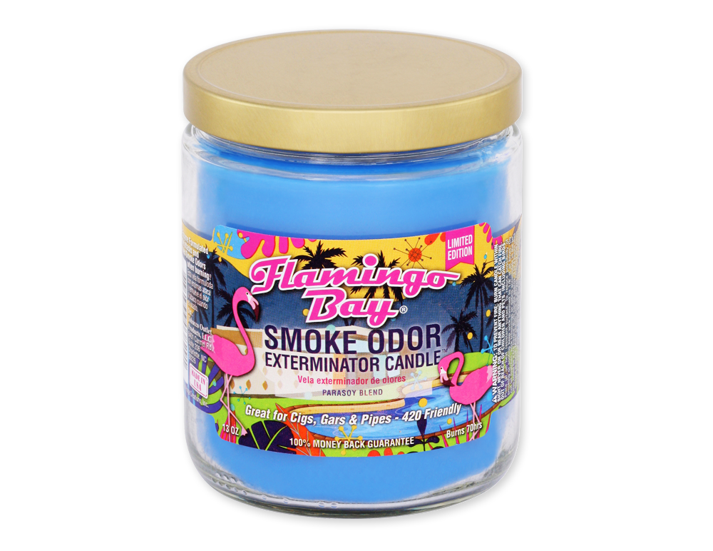 Flamingo Bay Smoke Odor Candle