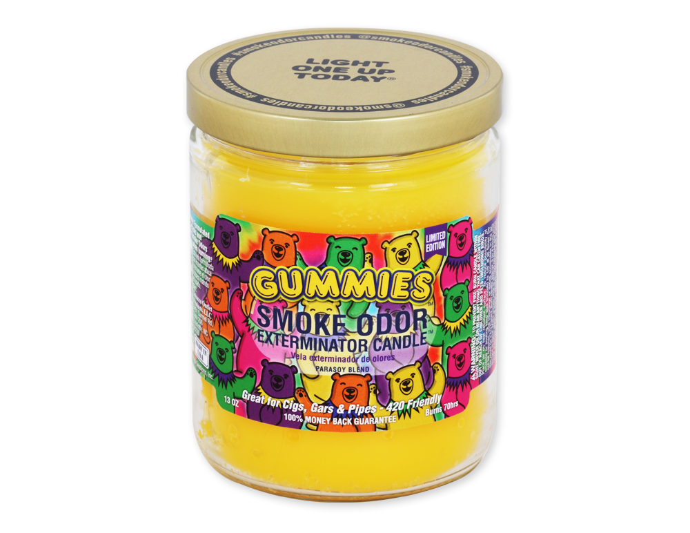 13 oz. Gummies Smoke Odor Exterminator Candle
