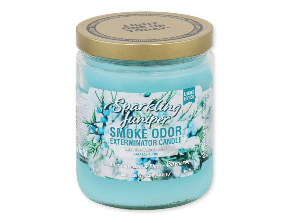 Sparkling Juniper Smoke Odor Candle
