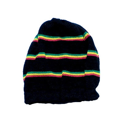 Rasta Puff Beanie