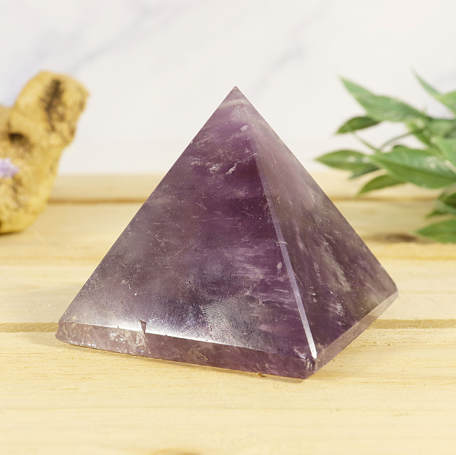 Nature's Artifacts - Amethyst Pyramids