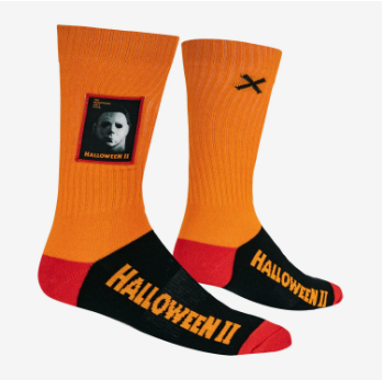 Odd Sox - Halloween II Men's Crew Sideways Socks