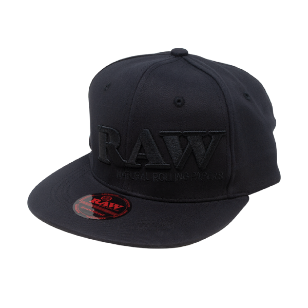 Raw Hat Black On Black