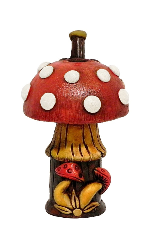 Red Top Mushroom - Resin Hand Made Pipe