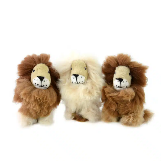 Minga - Alpaca Lion Doll 20 cm