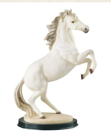 GSC - White Mustang Horse Statue