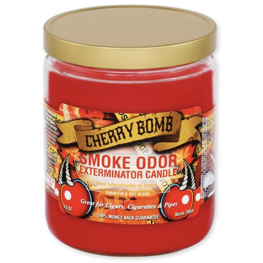 Cherry Bomb Smoke Exterminator Candle