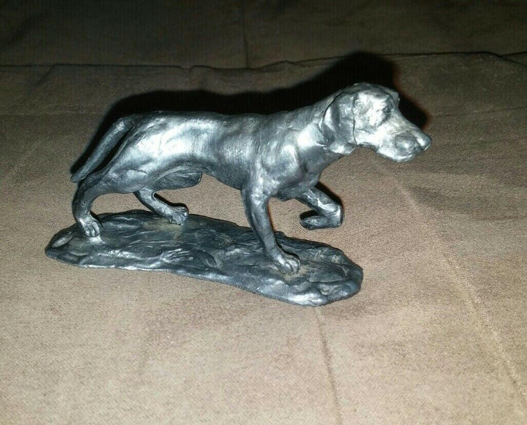 Bartlett Inc - Pointer Dog Pewter Figurine