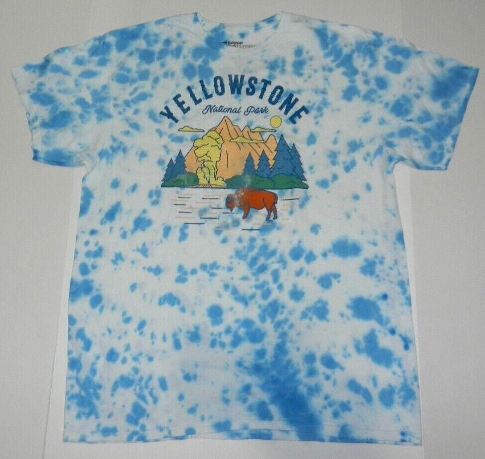 Yellowstone National Park Tie Dye T-Shirt