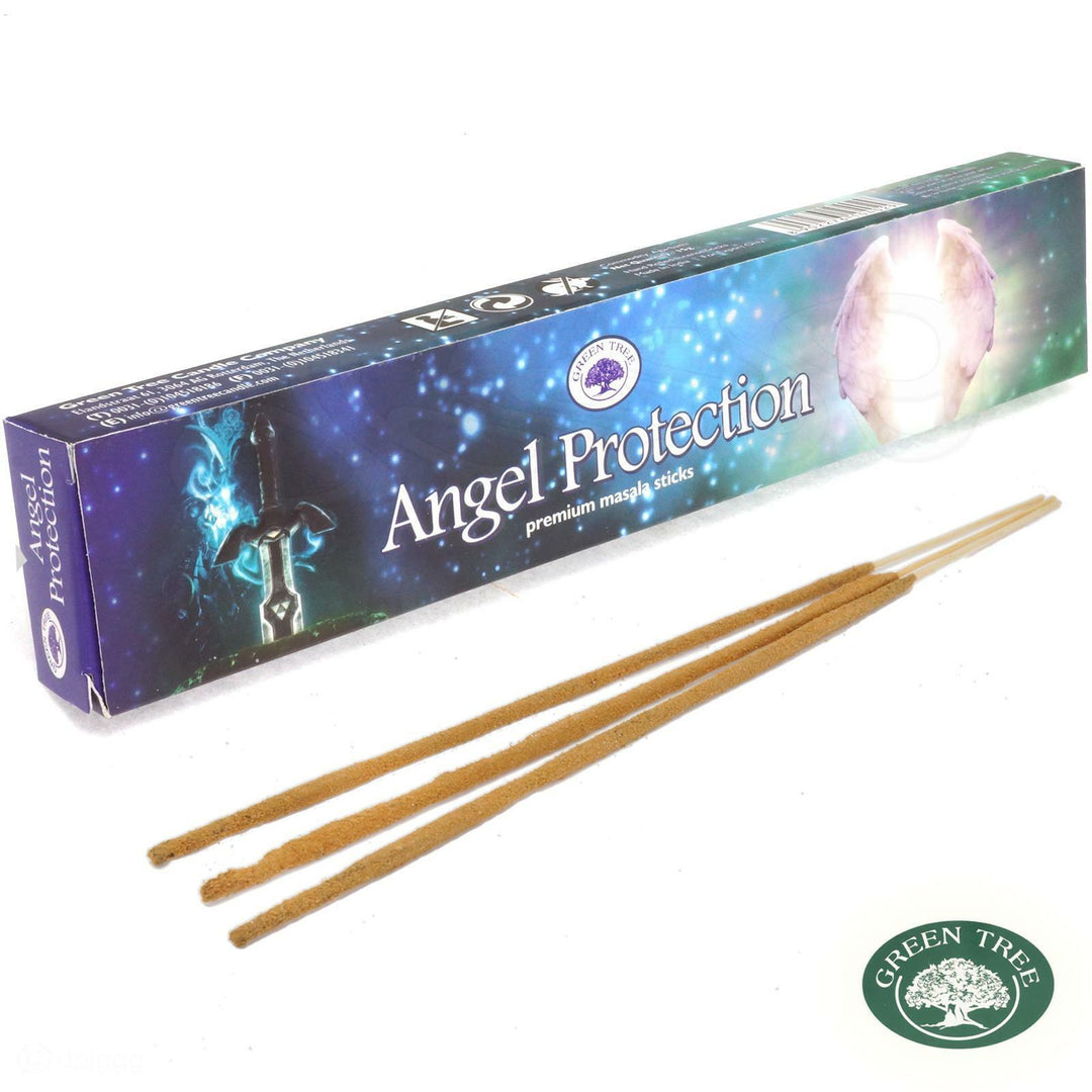 Green Tree Incense Sticks 15g - Angel Protection