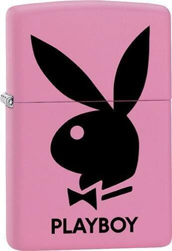 Playboy Silhouette on Pink Base Zippo Lighter