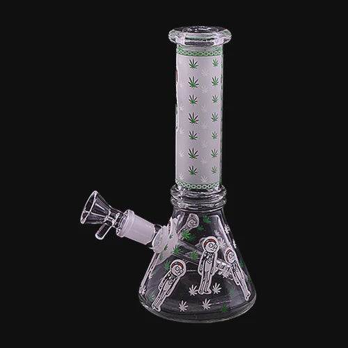 8" Glass Water Pipe BDD
