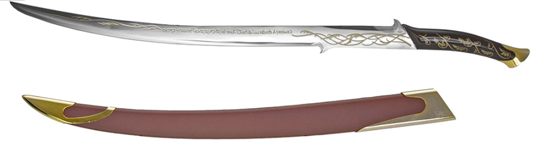 40" Princess Decorative Sword w/Stand