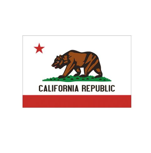 C&D - CA State Flag Sticker