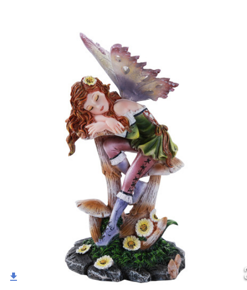 Pacific - Mushroom Fairy Statue 11388