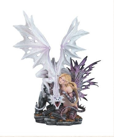 GSC - White Dragon w/Dragon Fairy Statue