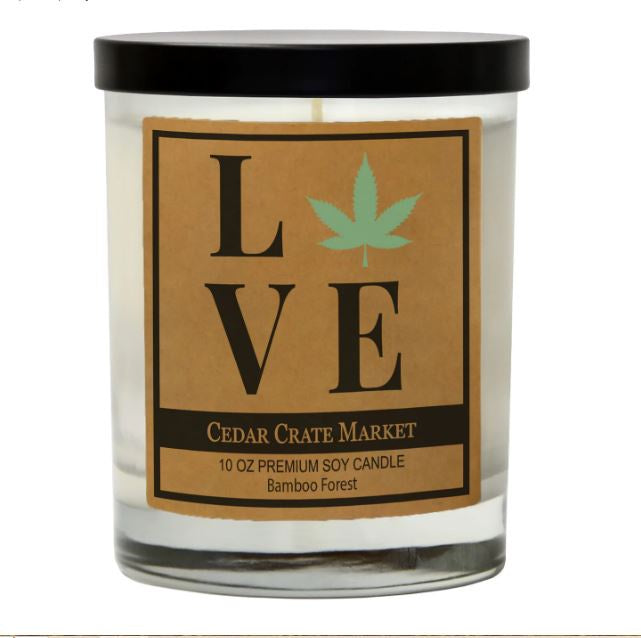 Cedar Crate - Love Weed Soy Candle