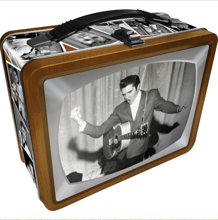 Elvis TV Fun Tin Lunch Box