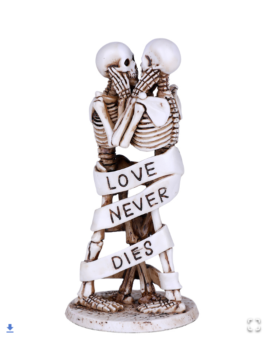 Pacific - Love Never Dies Skeletons Statue