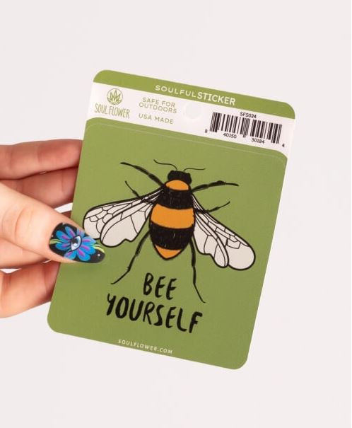 Soul Flower - Bee Yourself Sticker