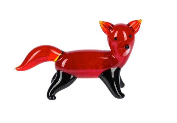 Ganz - Glass Fox Figurine