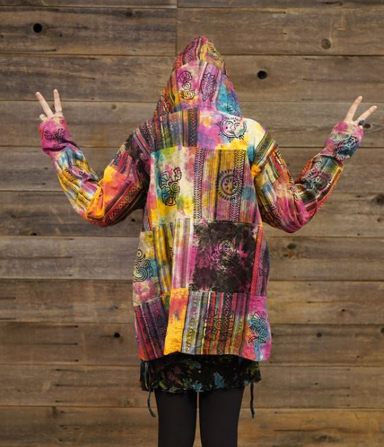 Jayli - Rainbows Heavy Cotton Gherri & Print Patchwork
