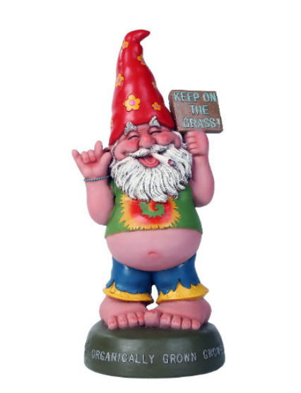 Pacific - Gnome "Keep on the Grass" Statue